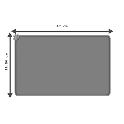 Wodoodporna mata do karmienia zwierząt PetMat