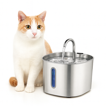 Fontanna ze stali nierdzewnej dla kota PetWater Pro™